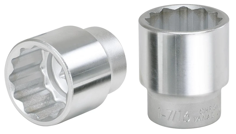 KS TOOLS 911.1079 1" Bi hex socket, short, 1.7/8