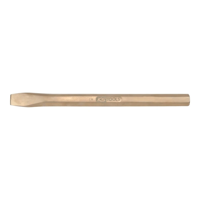 KS Tools 963.2444 – Bronze + Bricklayer's chisel Hex 14 x 200 mm