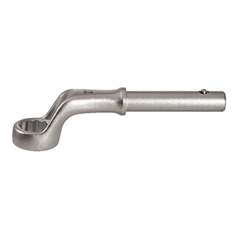 KS TOOLS 517.9132 Single ring ended spanner, offset, 2.3/4