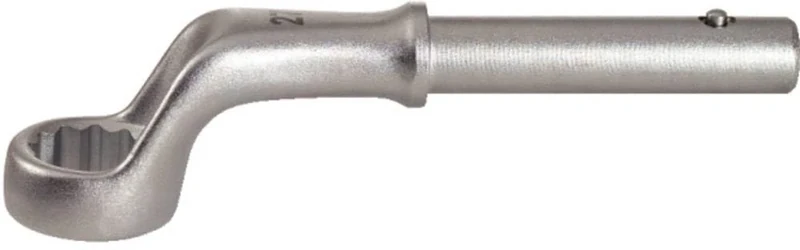 KS TOOLS 517.9131 Single ring ended spanner, offset, 2.3/16