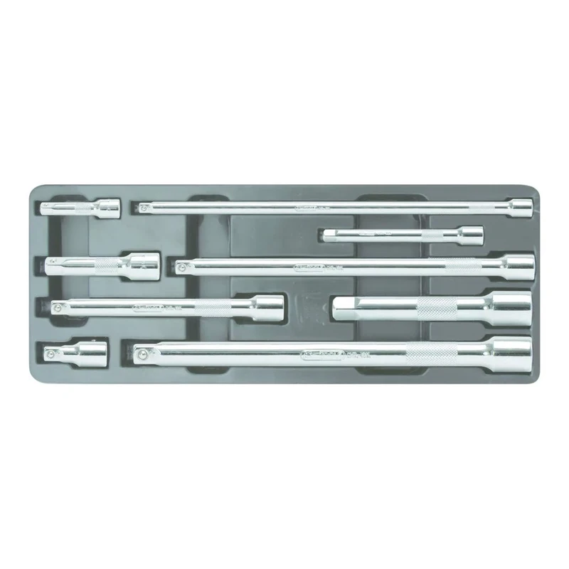 KS TOOLS 918.0007 CHROME + Extensions set, 9pcs