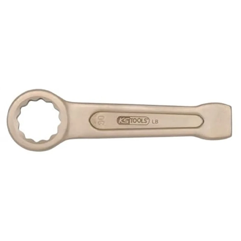 KS TOOLS 517.9118 Single ring ended spanner, offset, 1.3/8