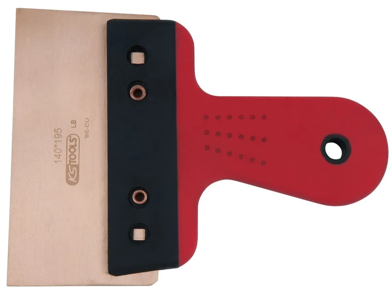 KS Tools 9639560 Bronze Plus Wide Spatula, Rigid Blade 120 mm