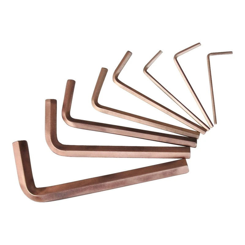 KS Tools 963.1515 Bronzeplus Allen Key Set Long 8-Piece