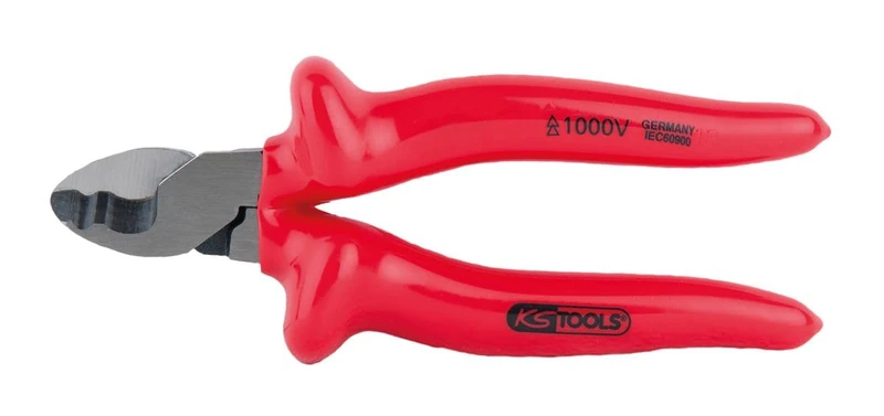 KS TOOLS 117.1107 CLASSIC 1000V cable shear, 165mm - Image 1