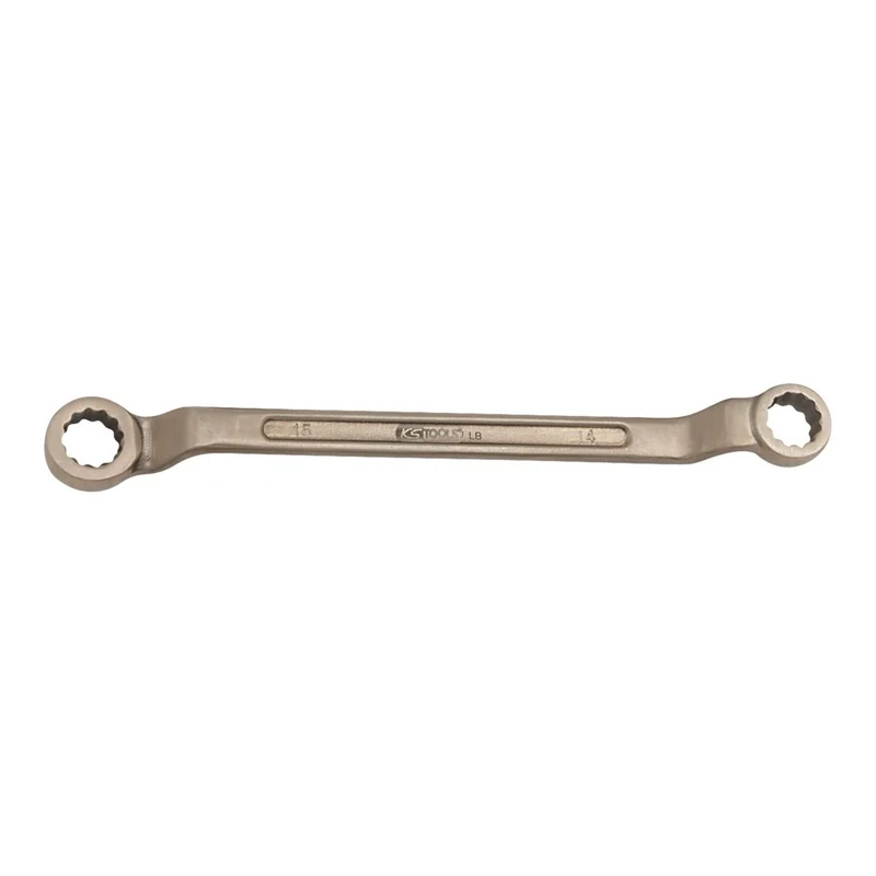 KS TOOLS 963.7414 BRONZE + Double ended ring spanner offset 27x29 mm