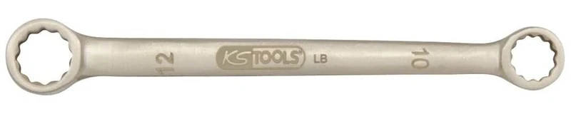 KS TOOLS 963.7507 BRONZE + Double ended ring spanner offset straight 30x32 mm