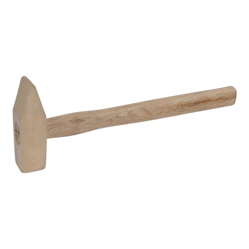 KS Tools BRONZEplus 963.2122 Hand Hammer with Hickory Handle 1600 g American Shape