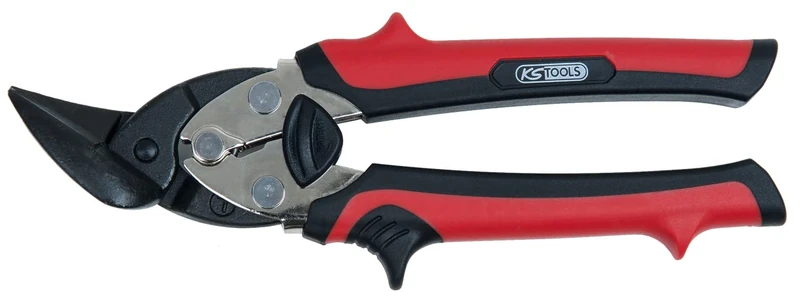 KS TOOLS 118.0153 Mini metal shears, left hand cutting