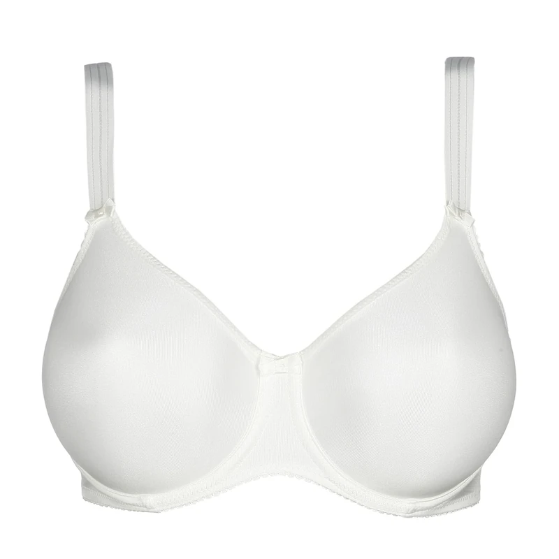 Prima Donna Satin Moulded Underwired Bra, Natural, 40C