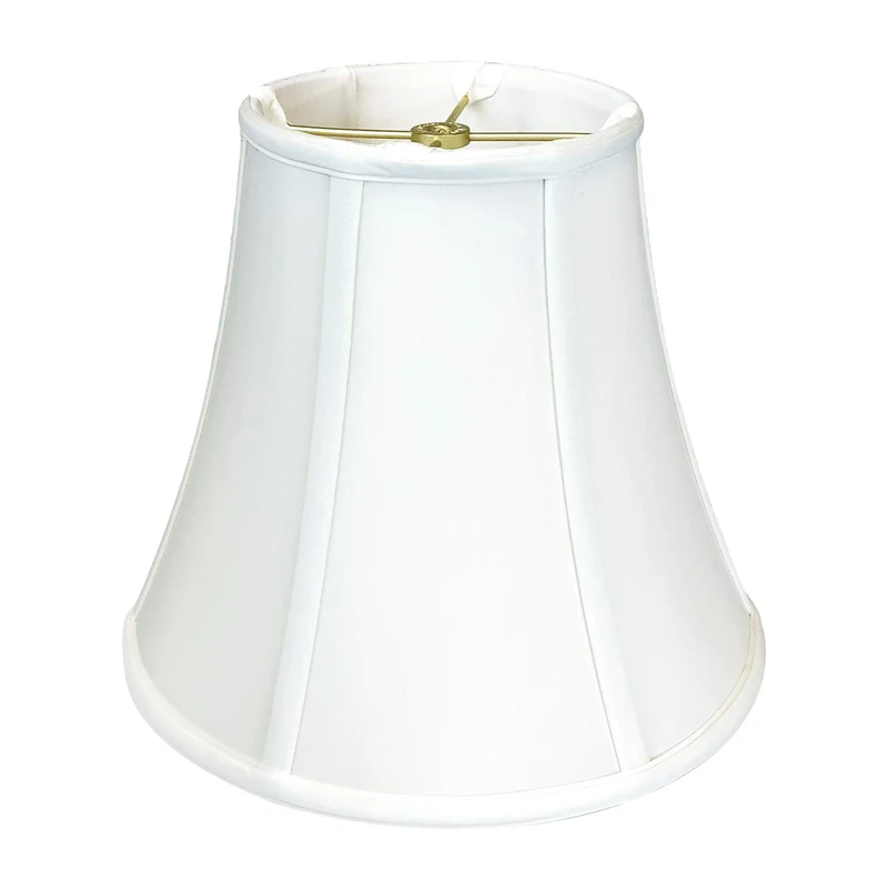 Royal Designs True Bell Lamp Shade - White - 8 x 16 x 12.625