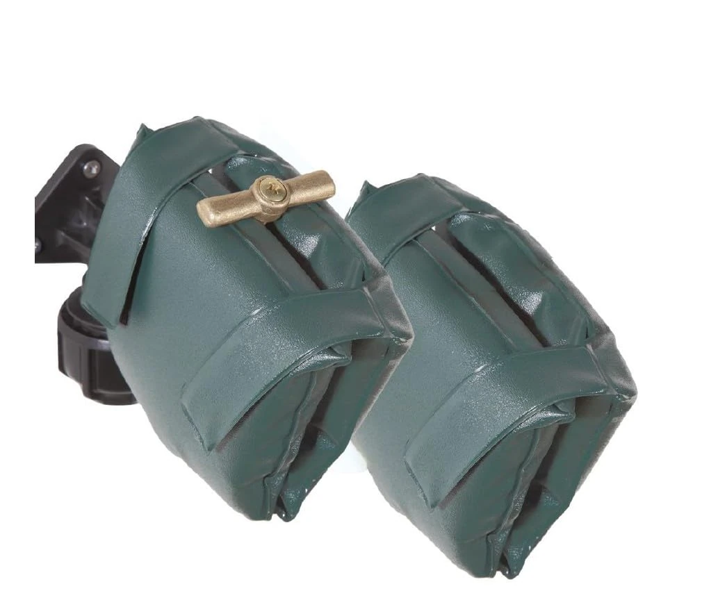 Easylife Thermal Tap Jacket x 2, Tap Cover, Indoor and Outside Insulated Tap Cover for Taps, Water Pipes and Faucets | Green | one Size fits All