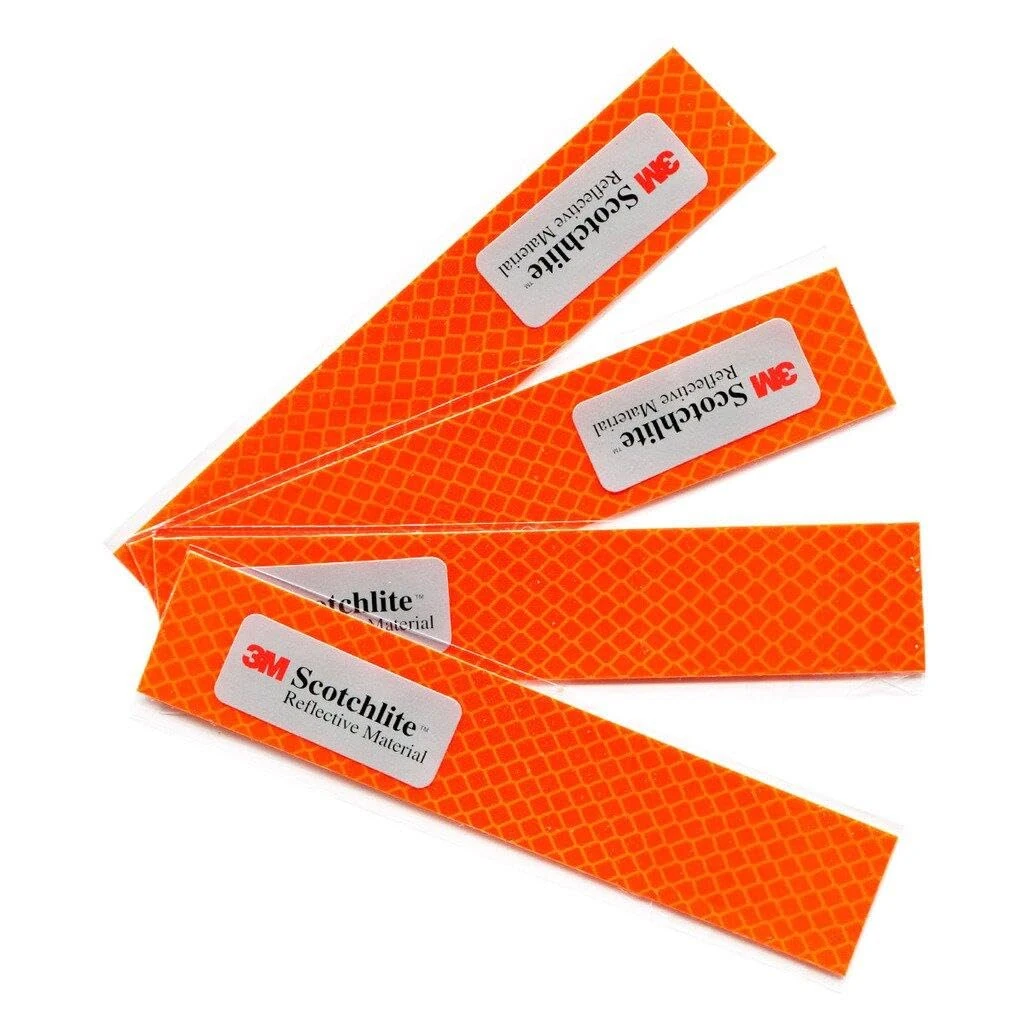 Salzmann Diamond Grade Stickers - Waterproof, All-Weather Reflective Stickers - Made with 3M Scotchlite