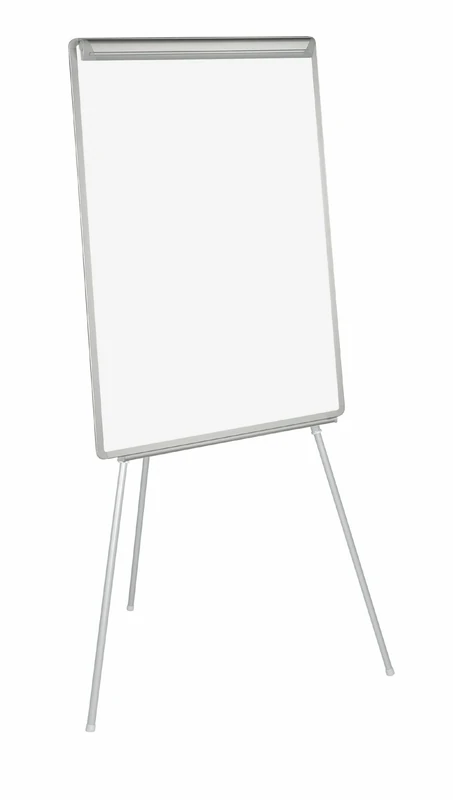 Bi-Office Flipchart Tripod Easel Easy, Magnetic, Slim Aluminium Frame, Grey, A1 (60 x 85 cm)