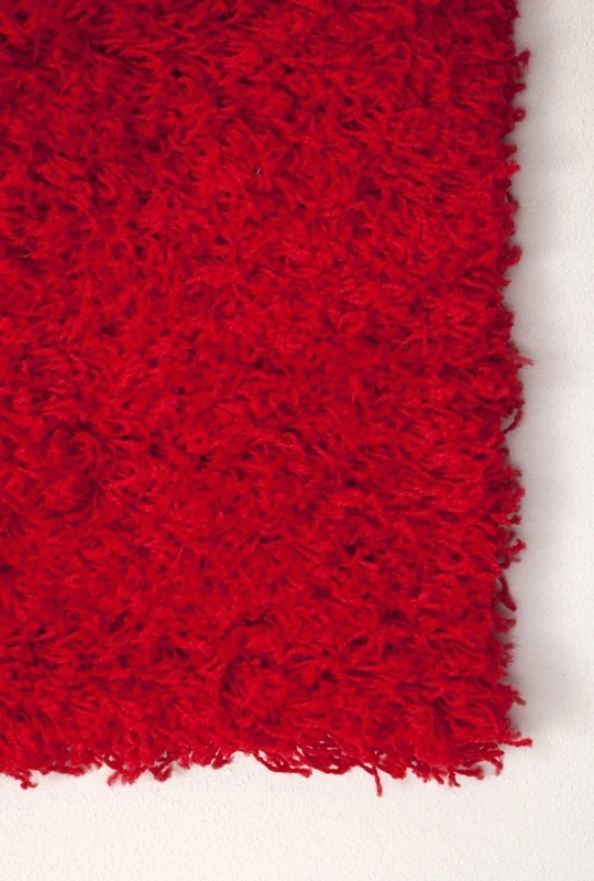 ASPECT Modern Soft Shaggy Rug 160x220cm-Pile/Light, Polypropylene, Pile Red, 160x230cm