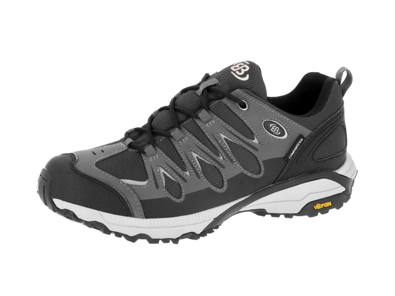 Bruetting Expedition, Men’s Nordic Walking Shoes, Black (Schwarz/Grau Schwarz/Grau), UK (43 EU)