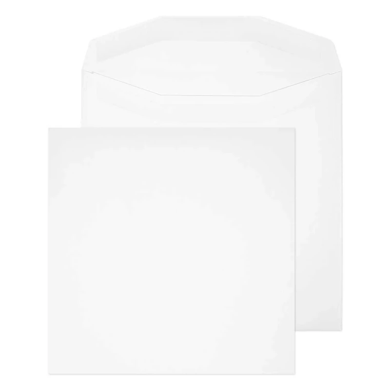 Blake Purely Everyday 5701 220 x 220 mm 100 gsm Wallet Self Seal Envelope, White, Pack of 250