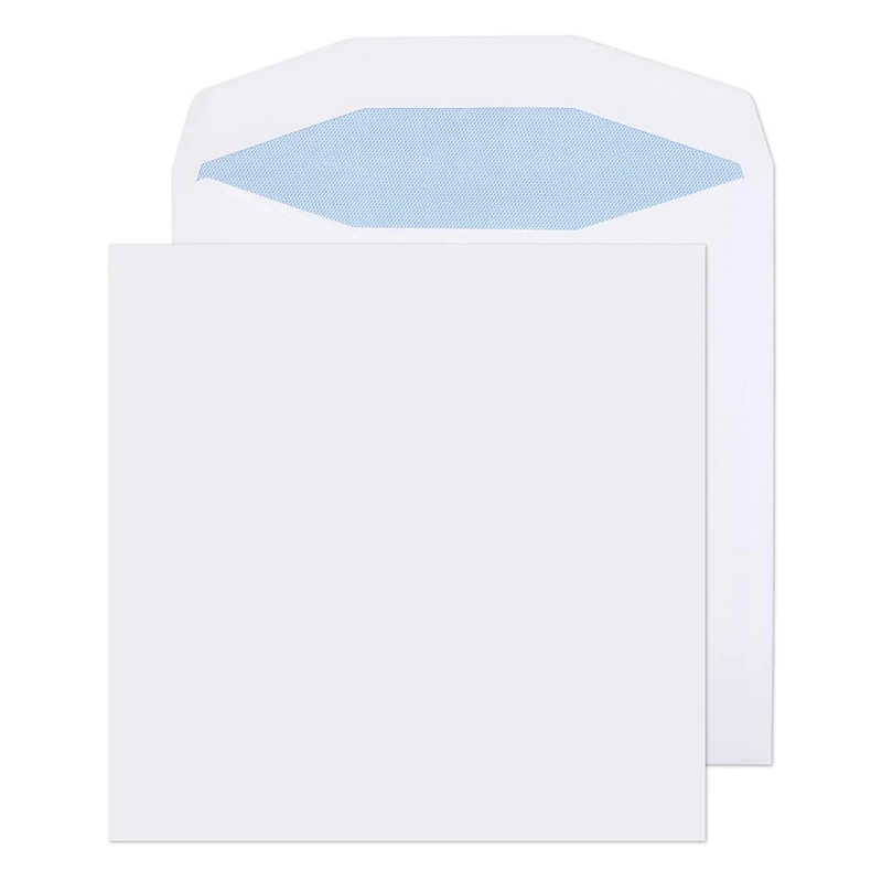 Blake Purely Everyday 100 GSM 220 x 220 mm Opaque Wallet Self Seal Envelope - White (Pack of 250)