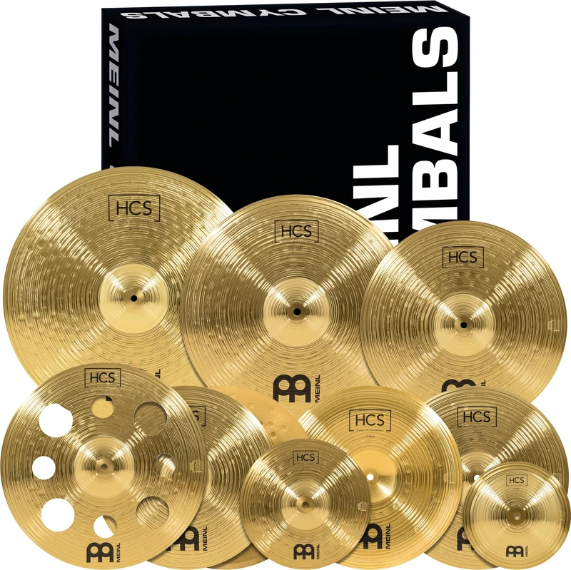 Meinl Cymbals HCS SCS1 Ultimate Special Cymbal Set, Bronze