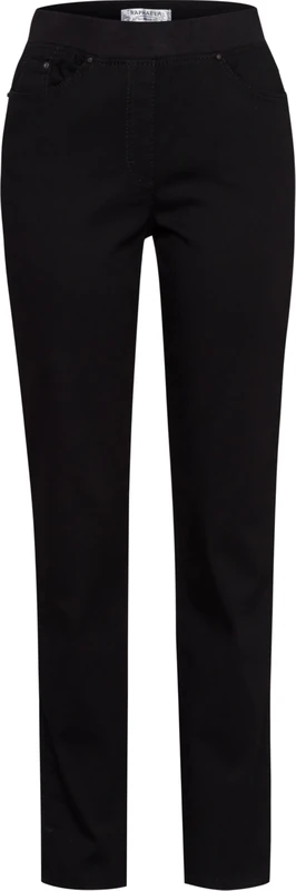 Raphaela by Brax Women's 10-6220 Pamina Slim Jeans, Black (Black 2), Size 22R
