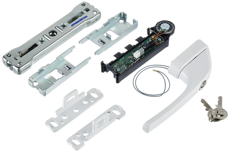 Abus Stable Window Bar Lock with Alarm FOS550 A, 07301