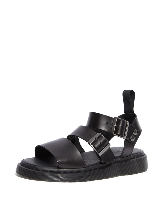 Dr. Marten's Shore Reinvented Gryphon, Unisex-Adult Sandals, Black, 6.5 UK(40 EU)