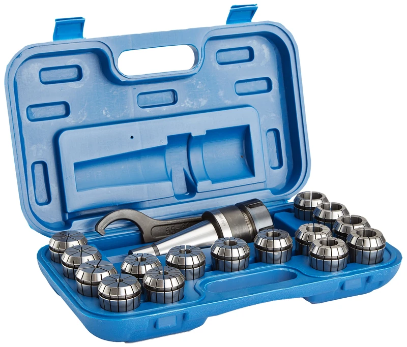 HHIP 3900-0540#40 ER-40 Spring Collet Chuck Set- Nmtb Taper 40, 17-piece