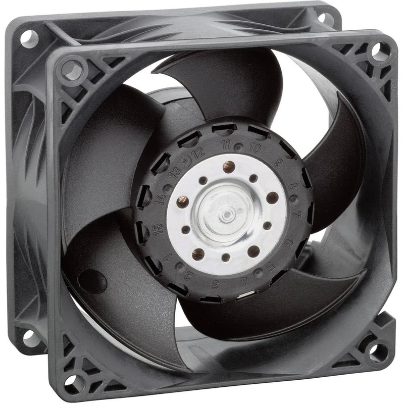 EBM Papst 8214 JH4 Axial Fan 24 V/DC 222 m³/h (L x W x H) 80 x 80 x 38 mm