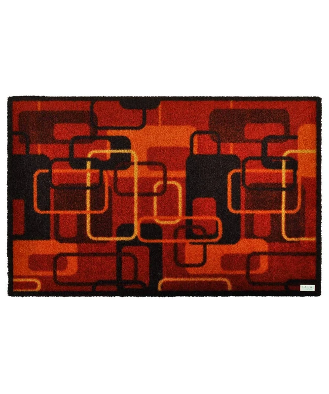 Zala Living Retro Red Terra Doormat Dirt Trapper Mat Door Mat Decorative Mat 67 x 180 x 0,7 cm Red Terra