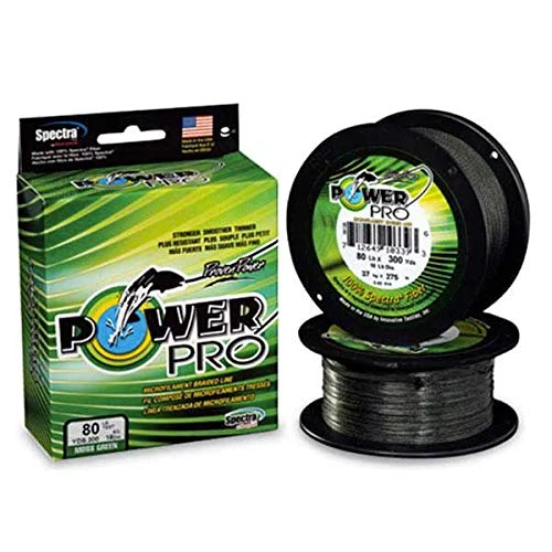 SHIMANO Line PowerPro 455m 0.45mm 55kg Moss Green