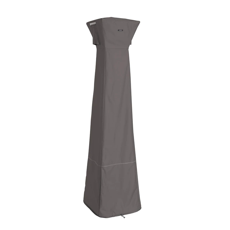 Classic Accessories 55-329-015101-EC Ravenna Pyramid Torch Patio Heater Cover Premium Outdoor Cover with Durable and Water Resistant Fabric, Taupe, 43.18x30.48x15.24 cm