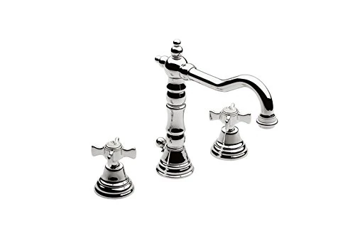 Roca A5072120A0-Chrome Basin Mixer Tap Pivoting cen hidrosanitario Florentine Tap with Ceramic Florentine-Sink Set