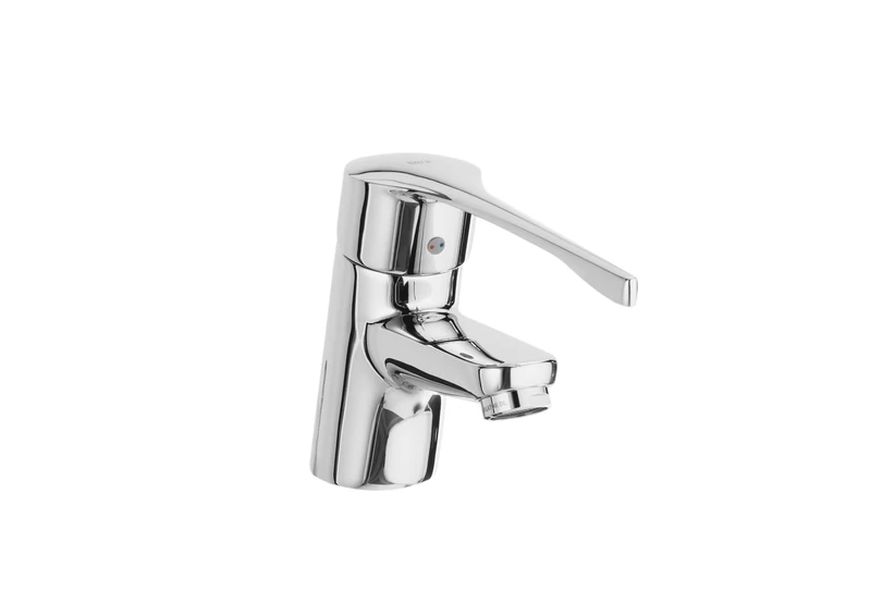 Roca Victoria – Basin Mixer Tap with Gerontologic Handle for People with Reduced Mobility, and Hydro-Sanitary Taps Single Lever Ref A5A3123C00