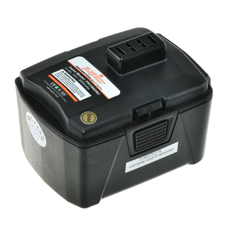 Jupio PRY0024U 12 V Li-Ion Ultra Ryobi CB120L Series