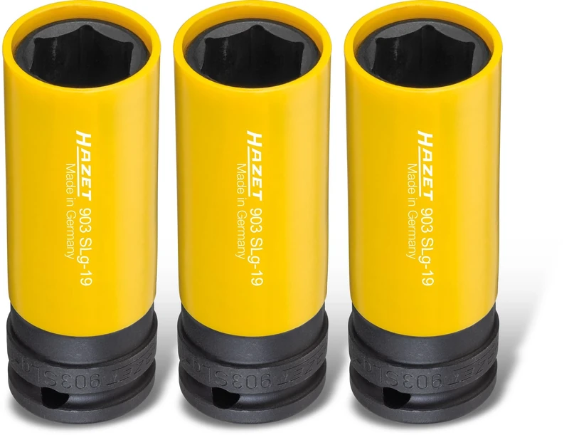 HAZET 903SLG-19/3 85 mm 6-Point Hexagon Traction Profile Impact Socket - Phosphatised/Oiled