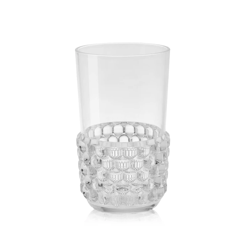 Kartell Jellies Family Tableware, Transparent, 18.5 x 19 x 15 cm