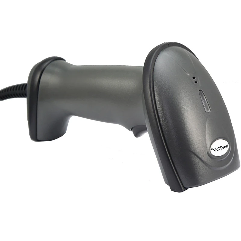 VulTech BC-01 Barcode Gun Player, Laser Scanner, USB, Black