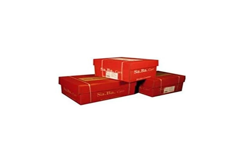 SA.Ba.Cart s01240126000 Continuous Paper, 240 mm x 12 ", 60 G/Qm, Detachable White Slopes, Pack 2000 Sheets