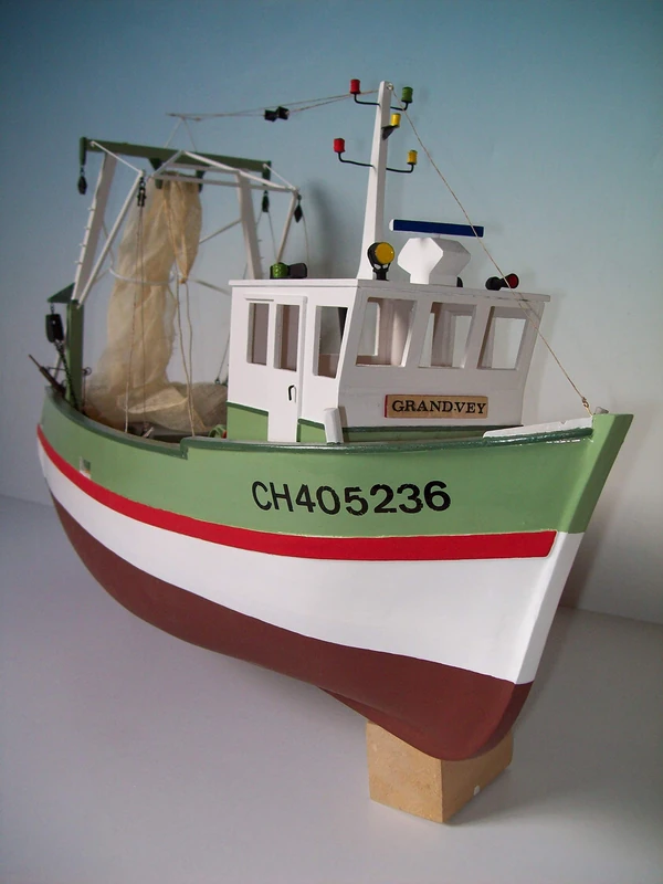 SOCLAINE - Model Boat Wood To Assemble, GV1800