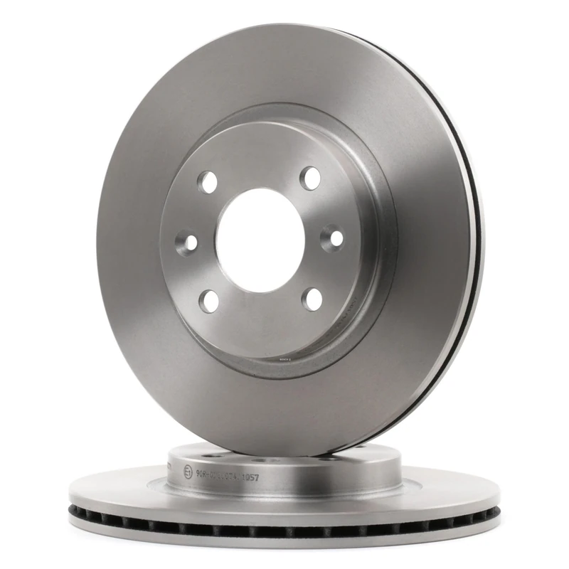Bosch BD109 Brake Disc Set - 259 mm Vented Discs - Front Axle - ECE-R90 Certified - Good Cooling, Reliable Braking, Corrosion Protection - 1 Set of 2 Discs