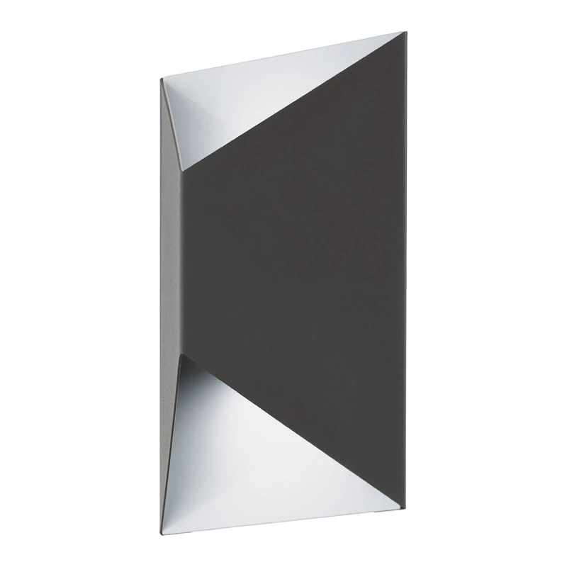 Eglo PREDAZZO Wall Light, Galvanised Steel, Integrated, 2.5 W, Anthracite/White | 93994