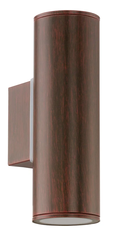 Eglo 94105 GU10-LED Antique-Brown Outdoor Wall Light RIGA One Size
