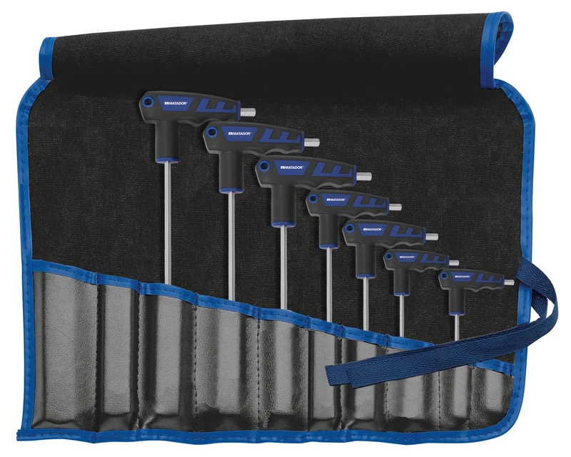 Cover Kit 2 K T-Handle Allen Wrench, Hex, 2-10 mm, 0445 9070 - Image 1