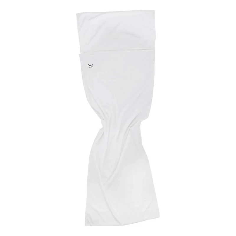 Salewa Cotton-Feel Liner Zip Silveriz, White, LEFT, Unisex