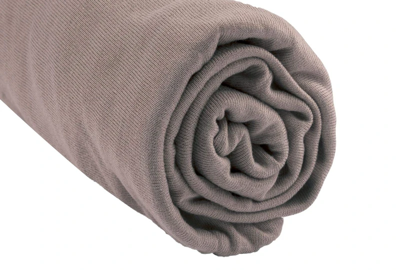 Bamboo Fitted Sheet for Progressive Baby Cot, 90 x 140 cm - (Taupe)