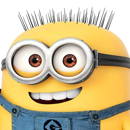 Pyramid International "Jerry Close Up Despicable Me Canvas Print, Multi-Colour, 85 x 85 x 1.3 cm