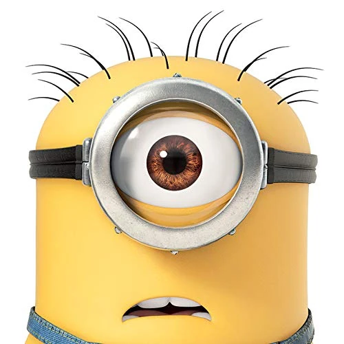 Despicable Me Pyramid International Carl Close Up Canvas Print, Multi-Colour, 85 x 85 x 1.3 cm
