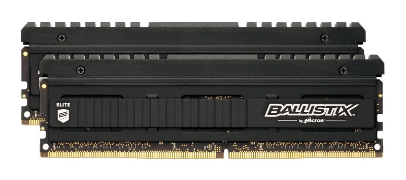 Ballistix Elite BLE2K8G4D26AFEA 16 GB Kit (8 GB x 2) (DDR4, 2666 MT/s, PC4-21300, Dual Rank x8, DIMM, 288-Pin) Memory - Image 1