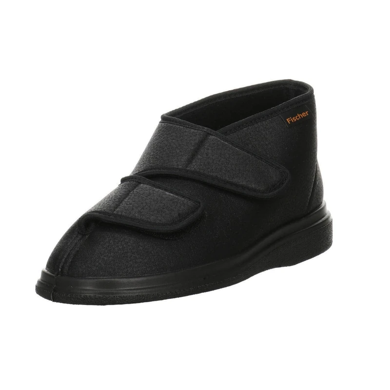 Fischer Men's Ortho Hi Top Slippers, Black Schwarz 222, 10 UK - Image 1