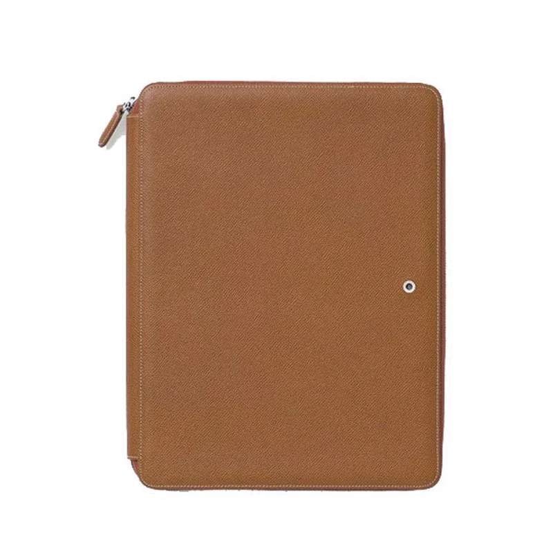 Graf von Faber-Castell Epsom Leather A4 Writing Pad and Tablet Case - Brown